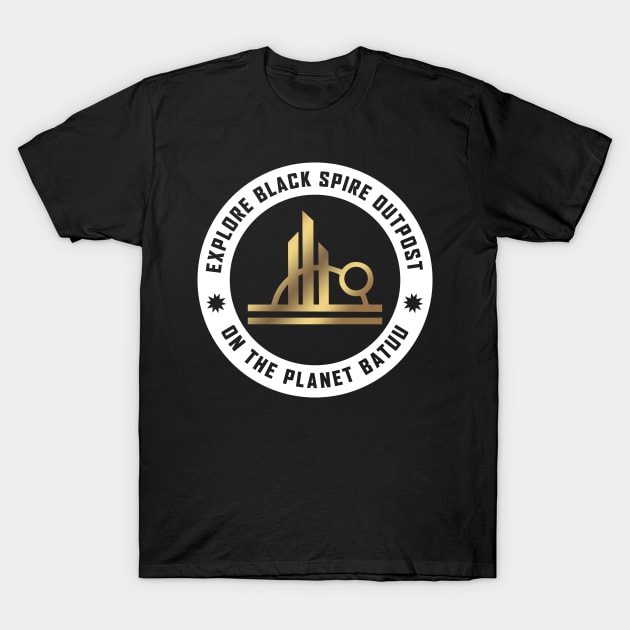 Black Spire Outpost Shirt T-Shirt by amy1142